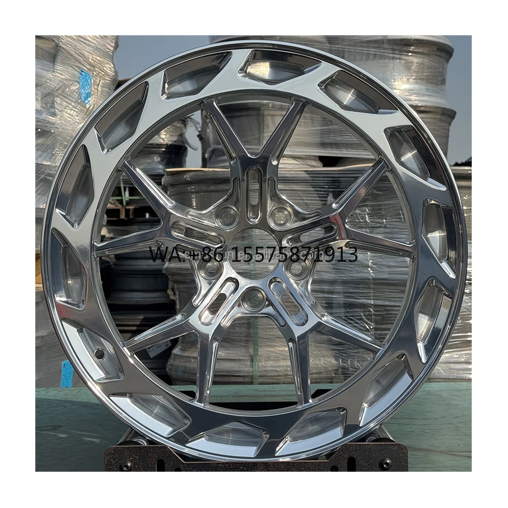 

Forged Monoblock Wheels 19 20 21 22 24 Inch 6061-T6 Alloy Wheels 5x112 5x120 Custom Polished Car Wheel Rims