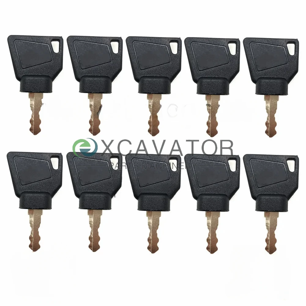 

10pcs Key For JCB Heavy Equipment Ignition Key OEM 701/45501 331/26790 333/Y1374 P0P