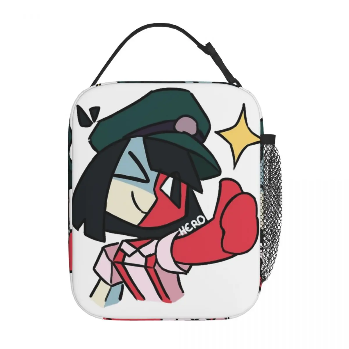 

ENA Dream BBQ Thumbs Up Изолированная сумка для обеда Термосумка Контейнер для обеда, большая емкость, ланч-бокс для мужчин и женщин, рабочий пикник