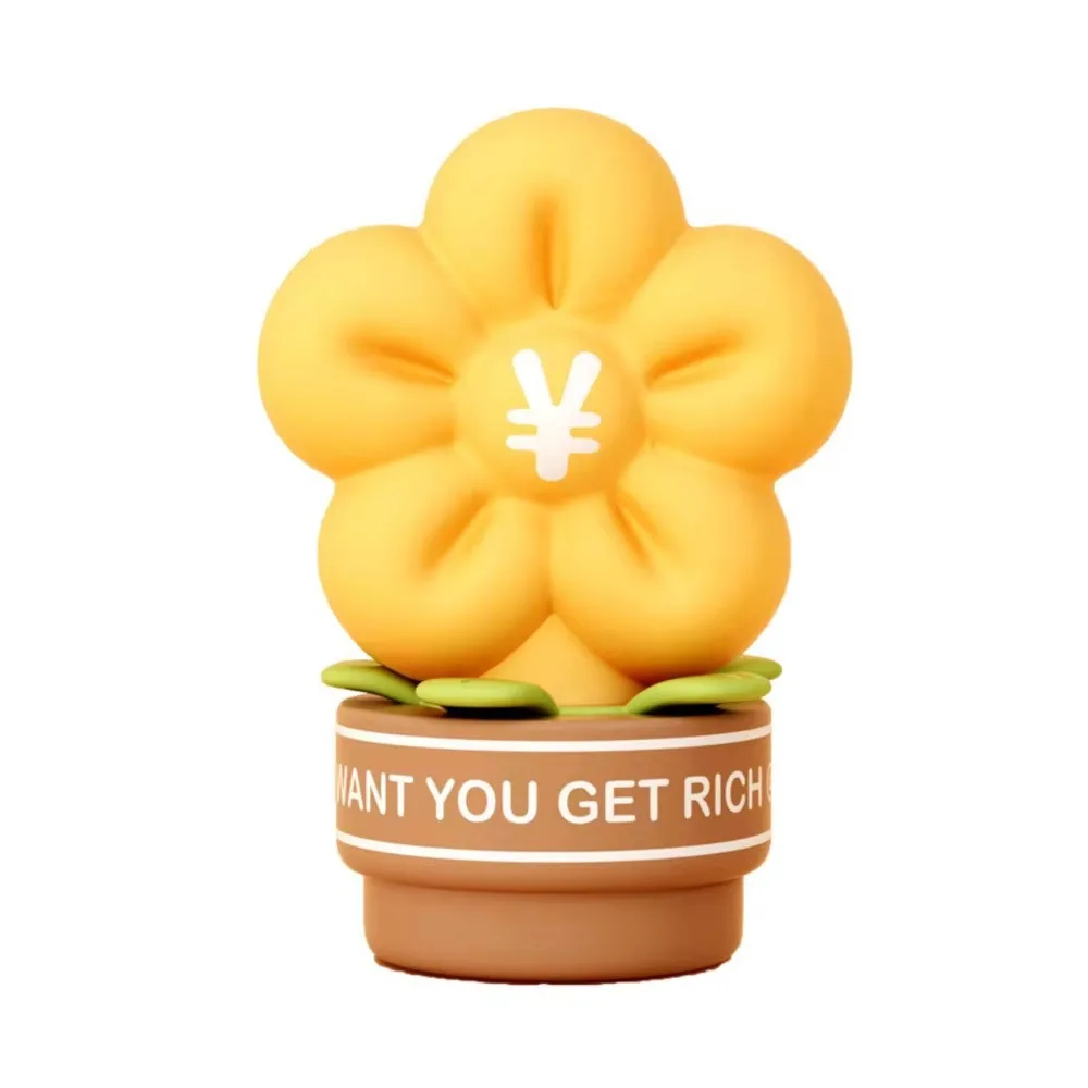 

Timer Function Bedside Lamp Soft Lighting Warm Lighting Effect Cartoon Flower Night Light Creative Design Silicone Design