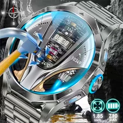 New 710mAh Bluetooth Call Smart Watch Men 1.85inch Sports Fitness Watches Heart Monitor Waterproof Smartwatch For XIAOMI Android