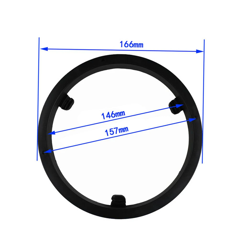 2 sztuki podkładek z przekładką samochodową na matę Adapter uchwyt wspornika Car Audio zmodyfikowany 6. 5-calowy klakson do Mitsubishi