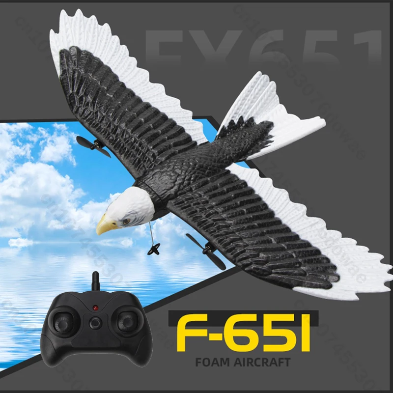 

FX651 Радиоуправляемый самолет Размах крыльев Планер 2,4G Радио Пульт дистанционного управления Самолет EPP Пенопластовые игрушки для детей Мальчики Рождественские подарки