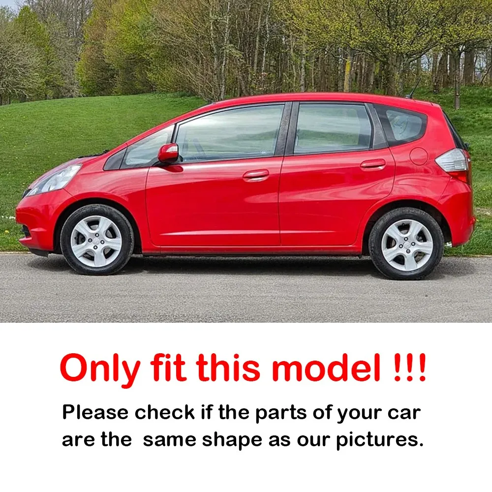 For Honda Fit Jazz 2009 2010 2011 2012 2013 Year Windows Louver Body Kit Accessories view 3