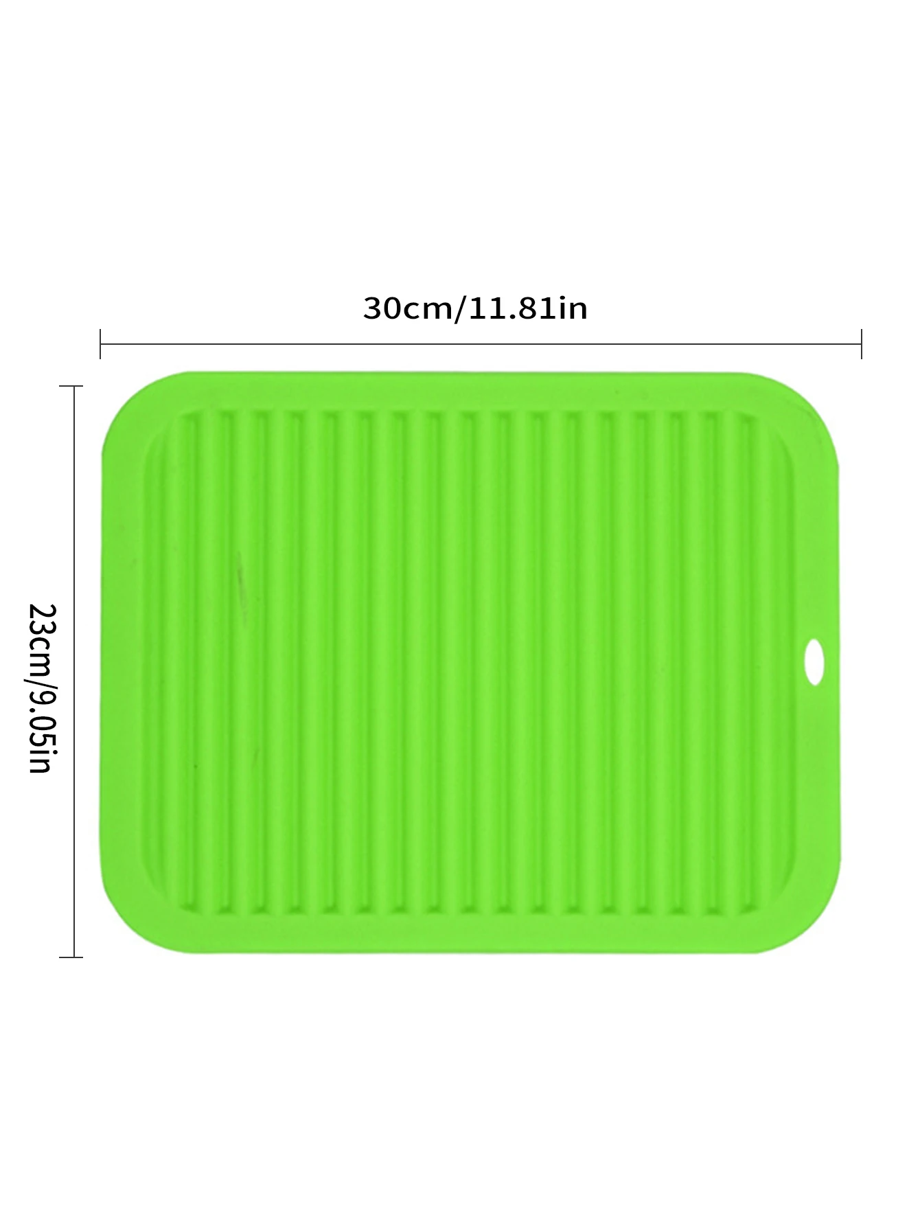 Estera de secado de platos de silicona, salvamanteles de silicona para ollas calientes y sartenes, estera escurridora de platos, almohadilla antideslizante resistente al calor para secar platos