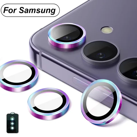 Защитная пленка для камеры Samsung Galaxy A54 A 54 54A GalaxyA54 5G, металлическое кольцо для объектива, закаленное стекло Samsung A54 5G 6,4 дюйма, 2024, пленка для объектива