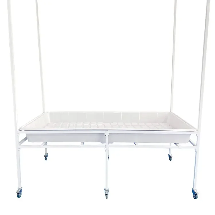 4×8 グローイングトレイ 土を使わない栽培 種子繁殖トレイ ブラック カスタムOEM品 時間別梱包 色