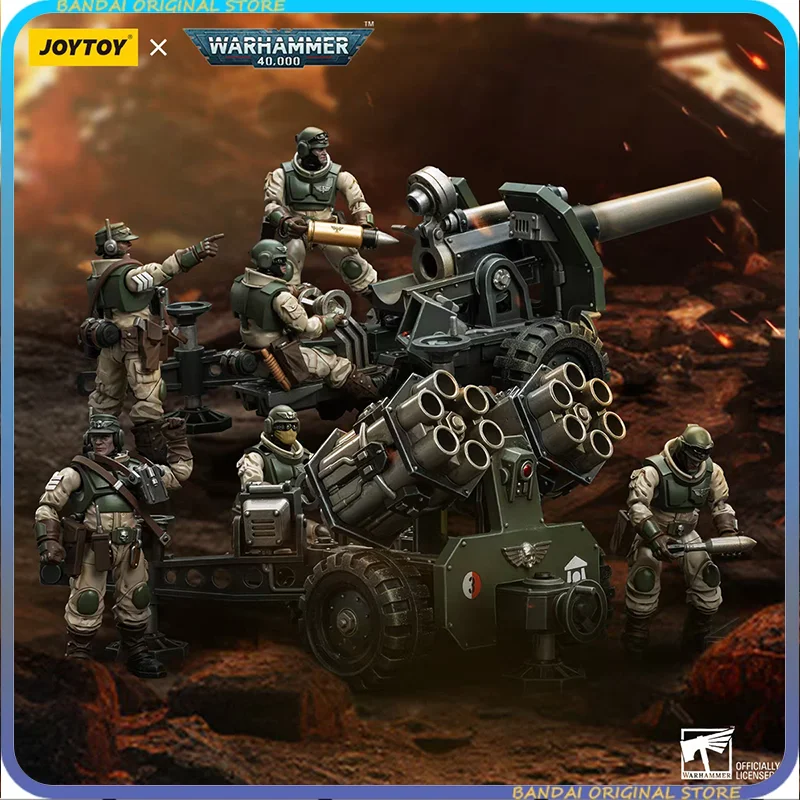 

【In Stock】Joytoy Dark Source Warhammer 40k Ordnance Team With Malleus Rocket Launcher Ordnance Team With Bombast Field Gun