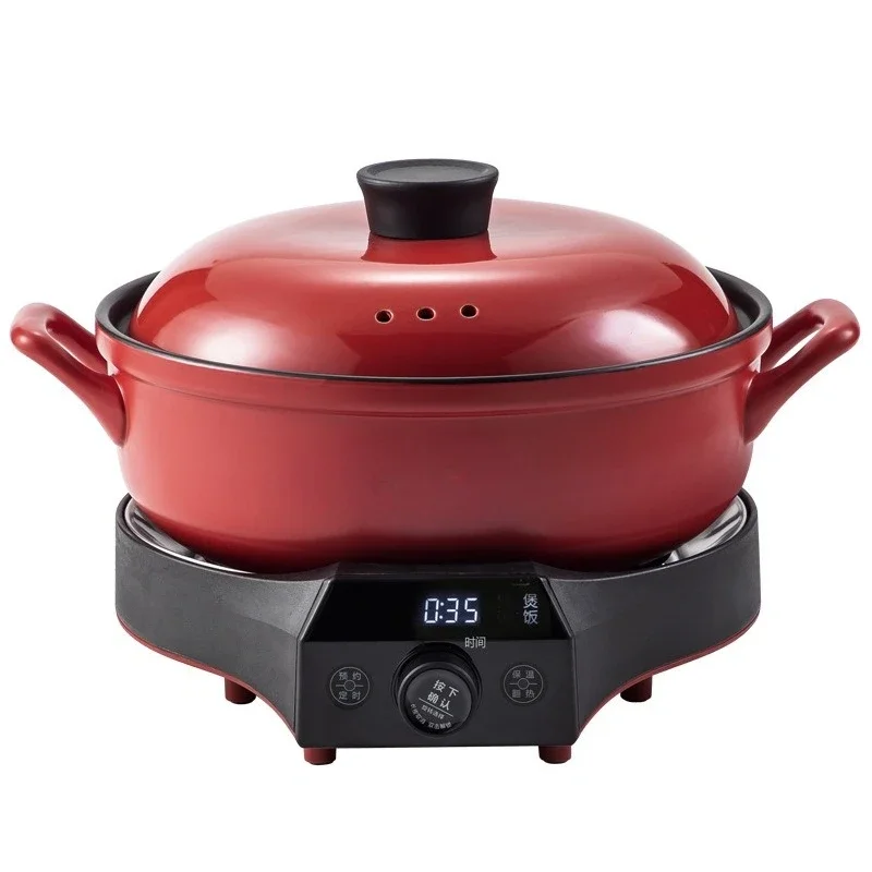 

Ceramic casserole electric hot pot, multi-functional, cooking timing, cooking, household