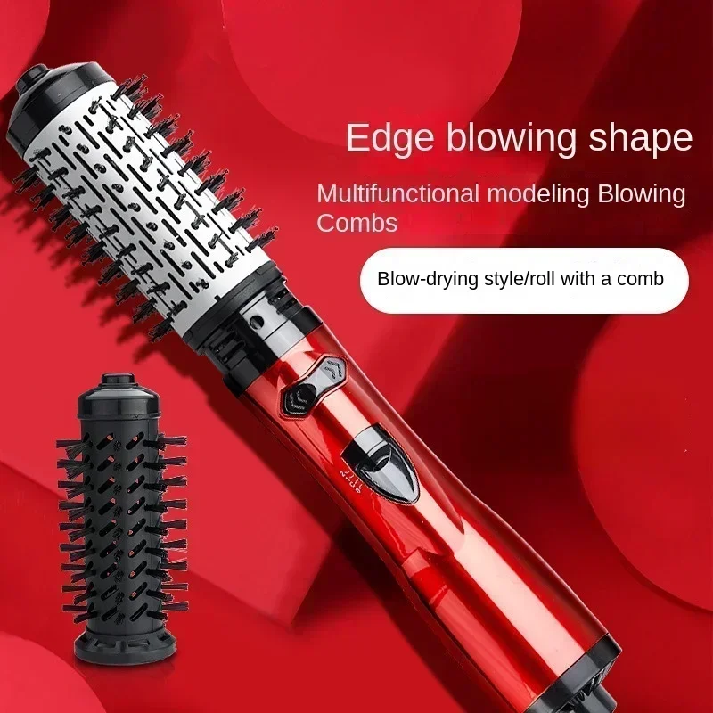 3 in 1 Rotating Hair Dryer Electric Comb Hair Straightener Brush Dryer Brush Hot Air Comb Negative Ion Hair Styler Comb