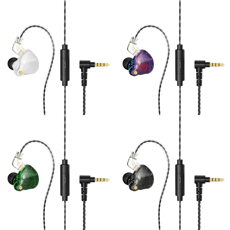 GR X2pro Earphones Comfortable In Ear Headphones with Dynamic Sound Detachable Cable for Running and Fitness Lovers