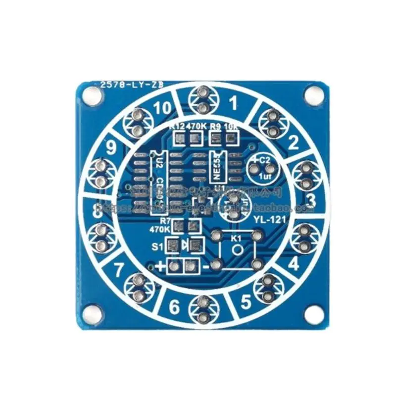 전자 럭키 턴테이블 키트 재미있는 주사위 DIY 전자 제품