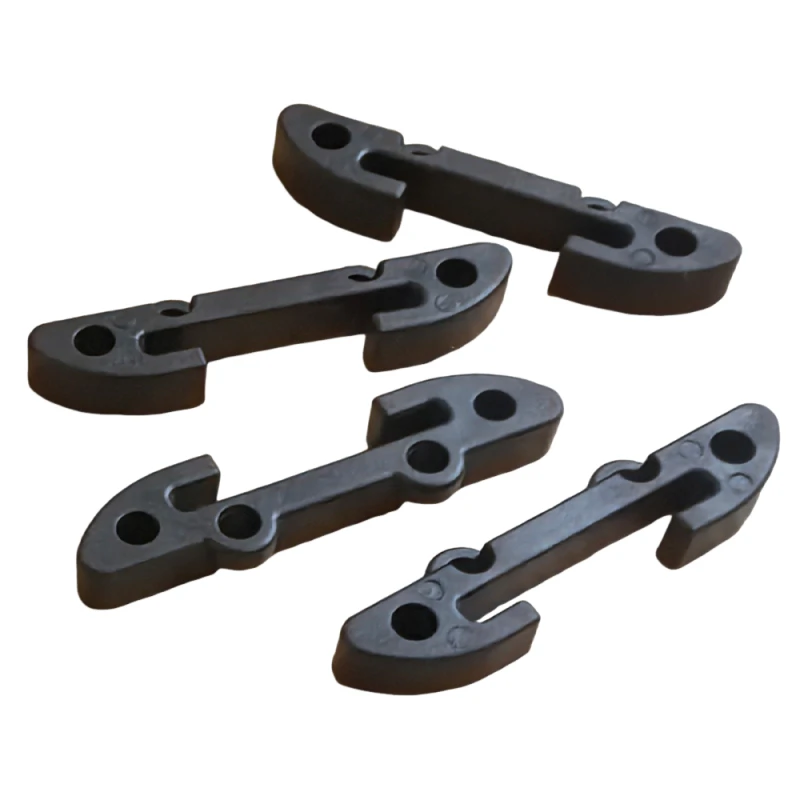 10PCS Molle Backpack Tactical Molle Blocking Strips Hanger Hook Clamp EDC Carabiner Survival Gear Tools