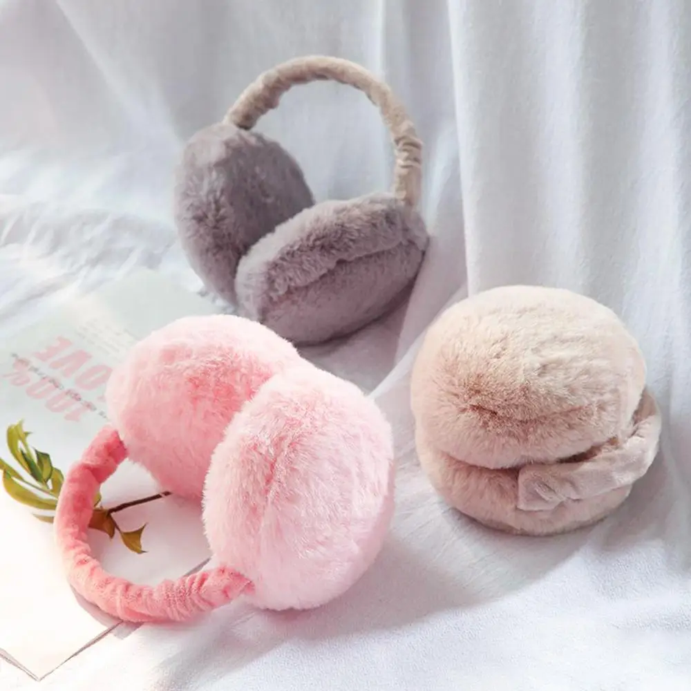 Soft Plush Ear Warmer Winter Warm Earmuffs For Women Men Earflap Outdoor Cold Ear Muffs Ear Cover Ear Warmer 귀마개