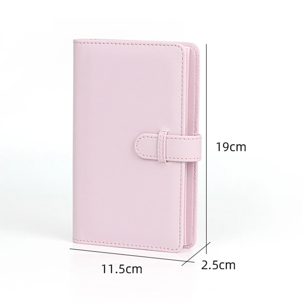 108 Sheets Portable 3 inch Photo Album for Fujifilm Instax Mini 12 for Collection Green Pink Ticket Card Collection Book