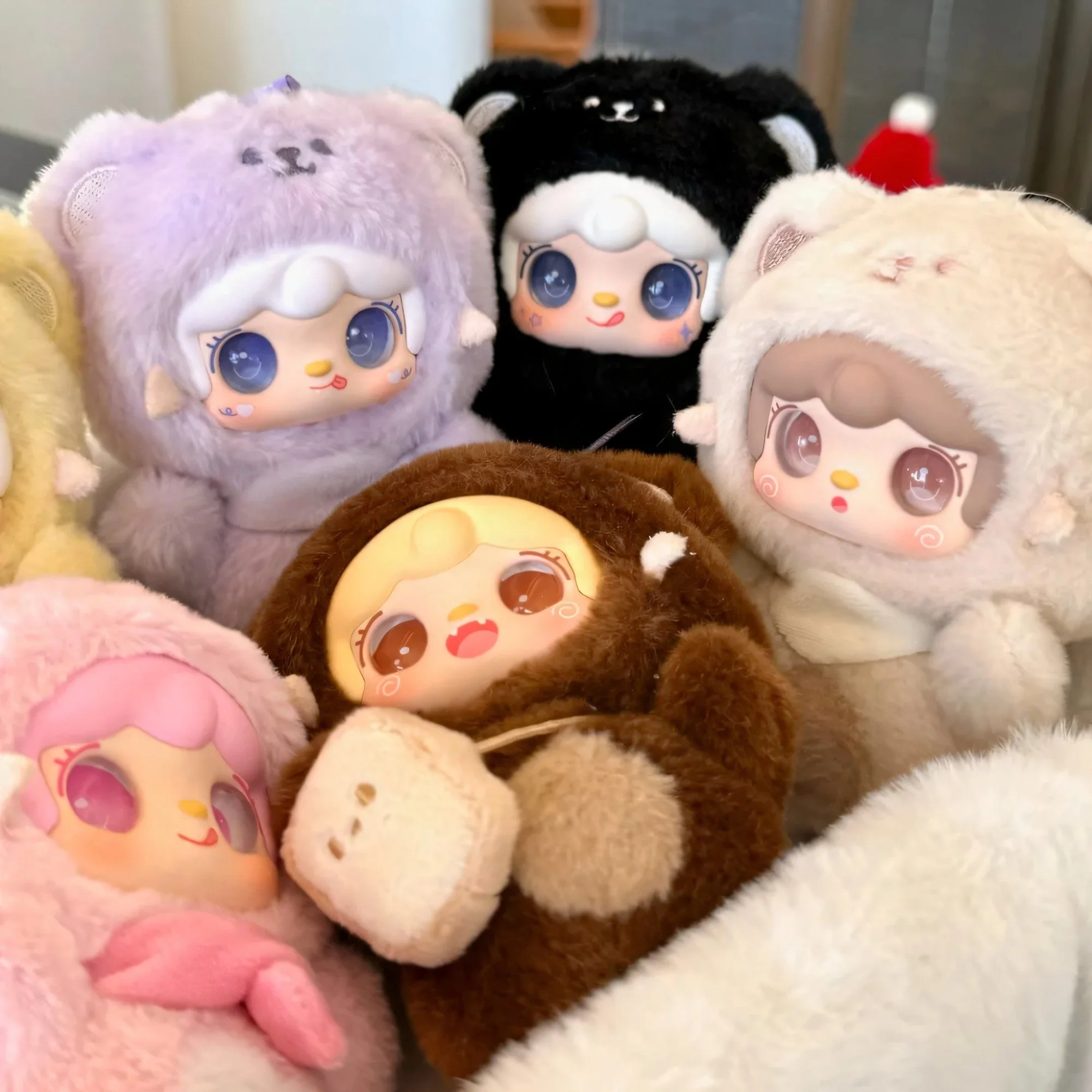 

Yooki Blind Box Plush Toy Random Style with Hidden Chance Cute Cartoon Collectible Gift for Girls and Kids