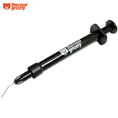 Pâte thermique en métal liquide à haute conductivité thermique Grizzly Conductonaut 73W/mk pour refroidir la CPU GPU