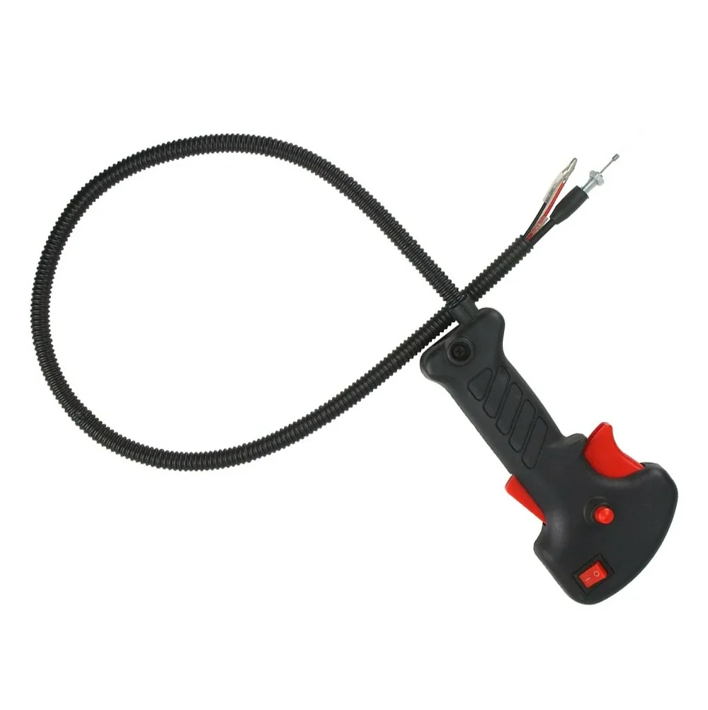 

Триммер-триммер с тросом дроссельной заслонки и жгутом проводов, ручка троса дроссельной заслонки 80 см, кусторез, руль