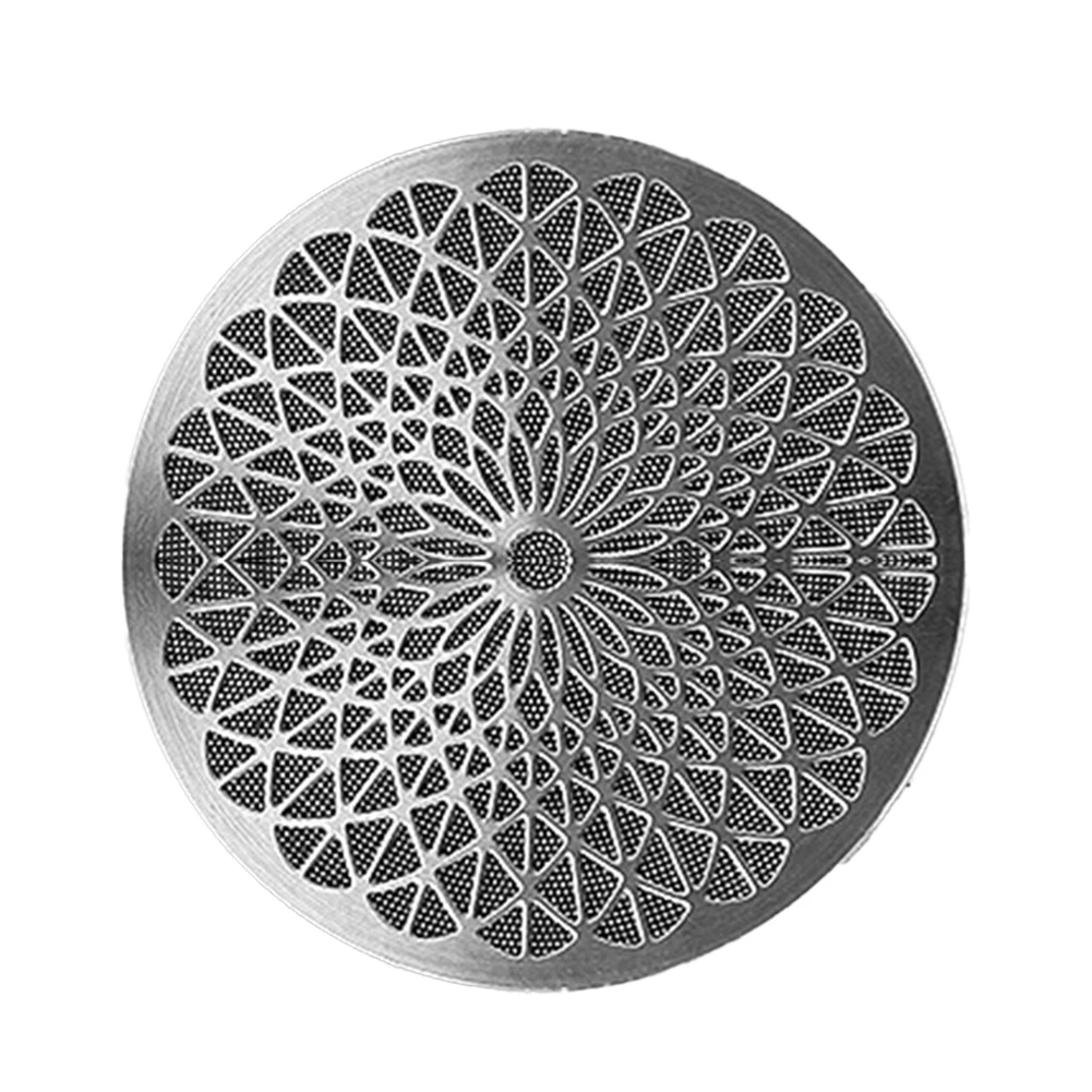 Stainless Steel Coffee Bowl Kaleidoscope Coffee Extraction Coffee Brewing Daily Use Friendly Easy Maintenance Design