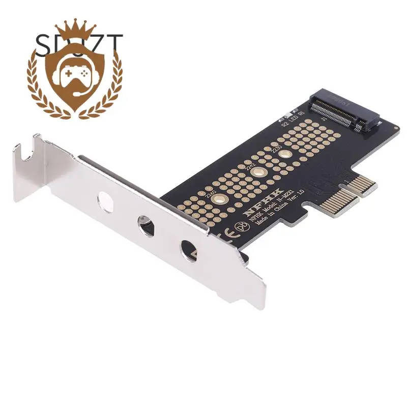 With Bracket NVMe PCIe M.2 NGFF SSD To PCIe X1 Adapter Card PCIe X1 To M.2 Card