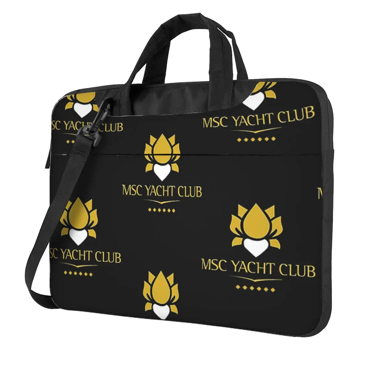 

MSC Yacht Club Дизайн логотипа Кепка через плечо Сумка для ноутбука Чехол Сумка для компьютера Устойчивая защитная сумка для ноутбука Macbook Pro Lenovo