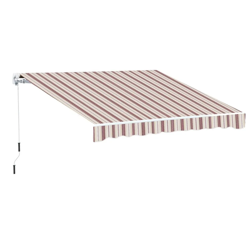 High Strength Custom Size Aluminium Alloy Motorized Awning Waterproof Retractable Full Cassette Awning and Canopies Customizable