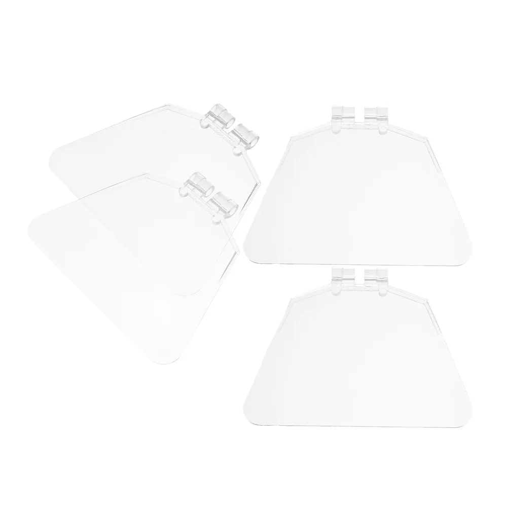 4 Pcs Grinder Accessories Plastic Bench Guard Device Eyeshield Replacement Kit Grinders Goggles Cover