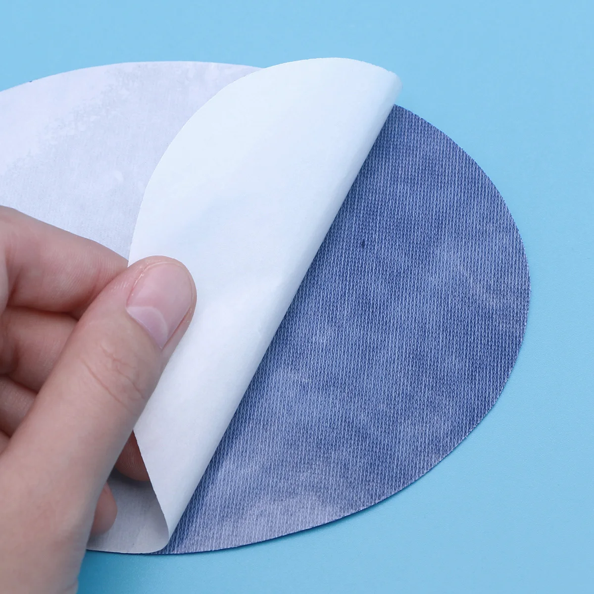 

10 pcs Iron On Patch Repair Kit Decorative Jeans DIY Pathes Holes Mending 5 Colors Each Different Sizes No Sewing Required