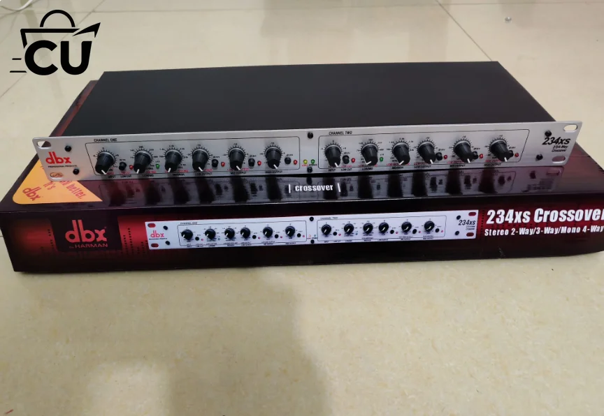 for electronic crossovers and XLRs dbx234 dbx 234XL dbx 234 Professional Audio Peripherals Stereo 2/3-way