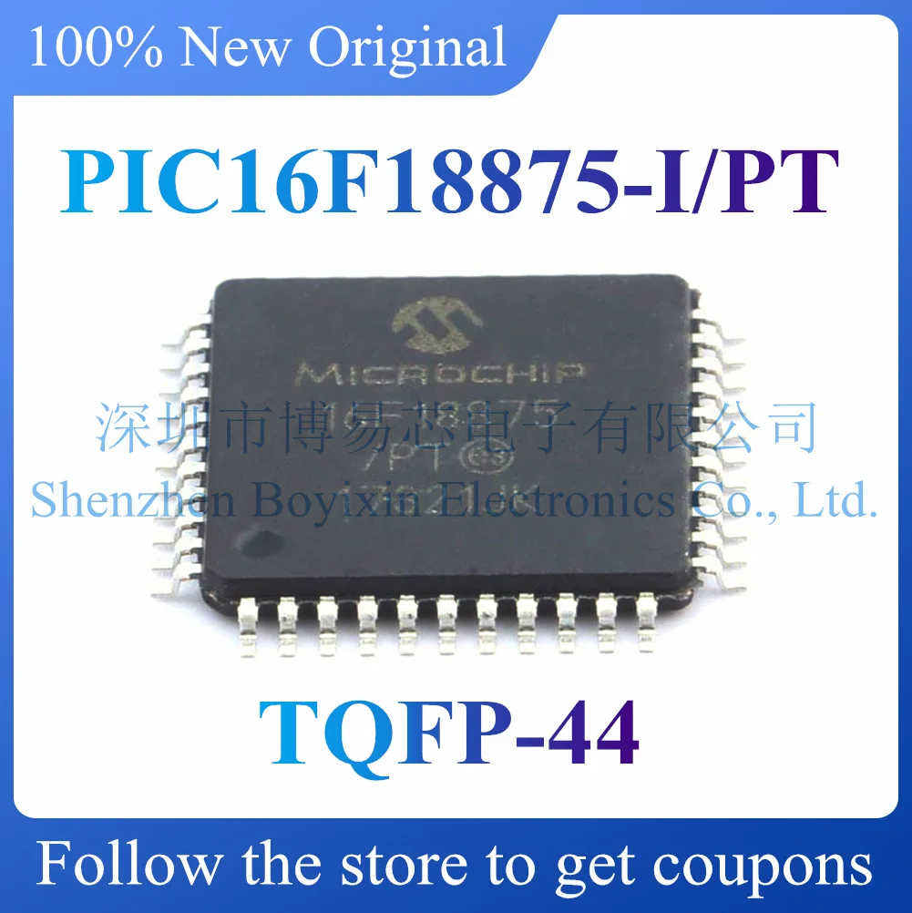 

NEW PIC16F18875-I/PT Original Product TQFP-44