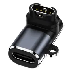 Adaptador de carregador tipo C para Garmin Fenix, conversor para Garmin Fenix 7, 6, 6X, 5S, 5X Plus, Instinct 2, Venu 2, Vivoactive 4, 3, Forerunner 965, 955, 945, 935