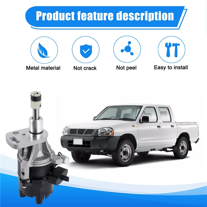 

1 Pcs Ignition Distributor For Nissan Urvan Navara D22 KA24DE 2.4L 22100-VJ262