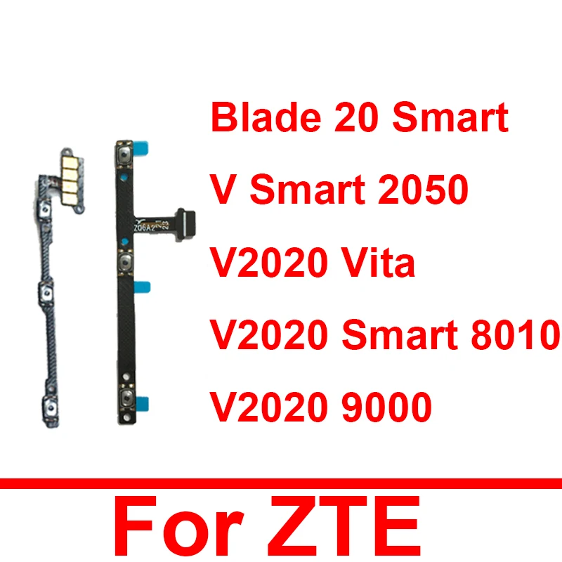 

Power Volume Flex Cable For ZTE Blade 20 Smart V Smart 2050 V 2020 Smart 8010 9000 Volume Power Side Buttons Switch Parts