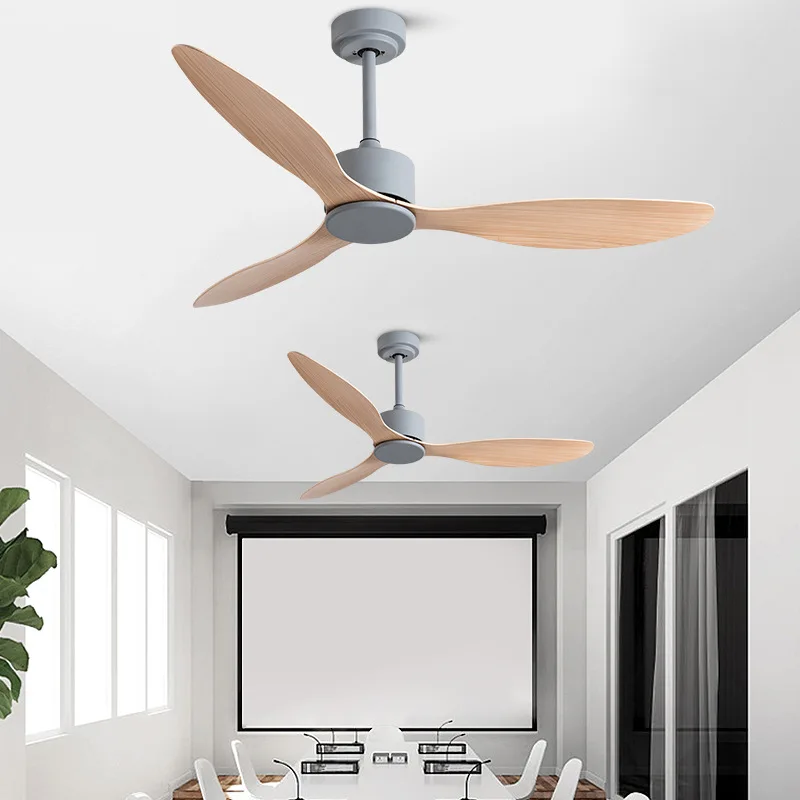 Nordic ceiling fan Hotel Industrial Villa electric fan simple household 42 inch American retro fan