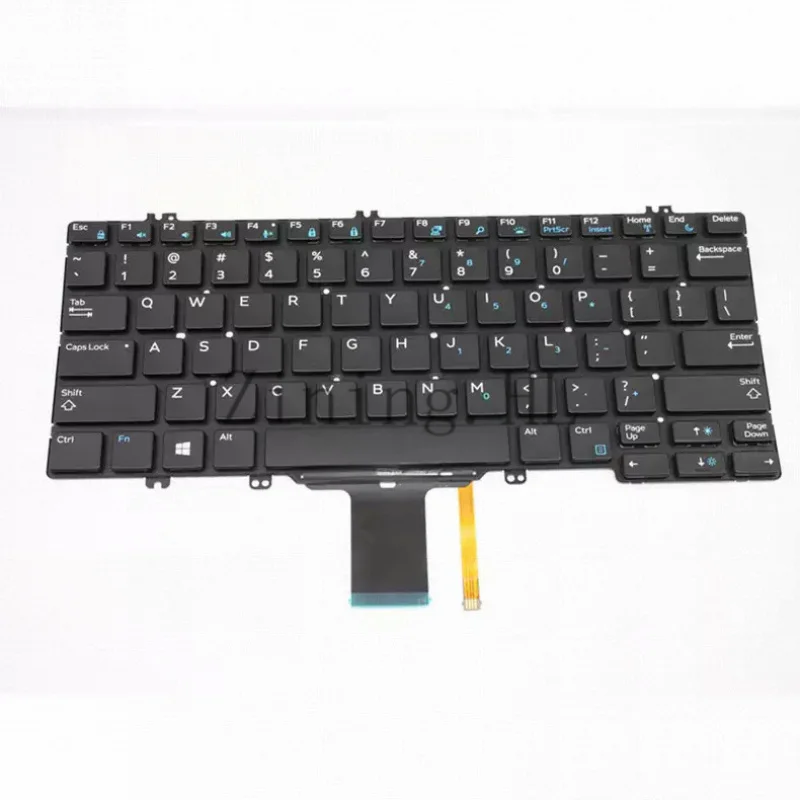 For Dell Latitude 5290 7380 7389 7390 E7390 E7290 E5290 Keyboard