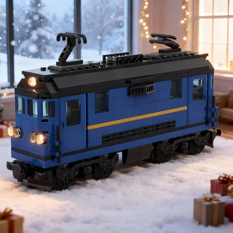 

Набор строительных блоков MOC «Городской поезд» (392 детали): модель локомотива, архитектурный конструктор, рождественский подарок, развивающая игрушка для детей, креативный набор для самостоятельной сборки