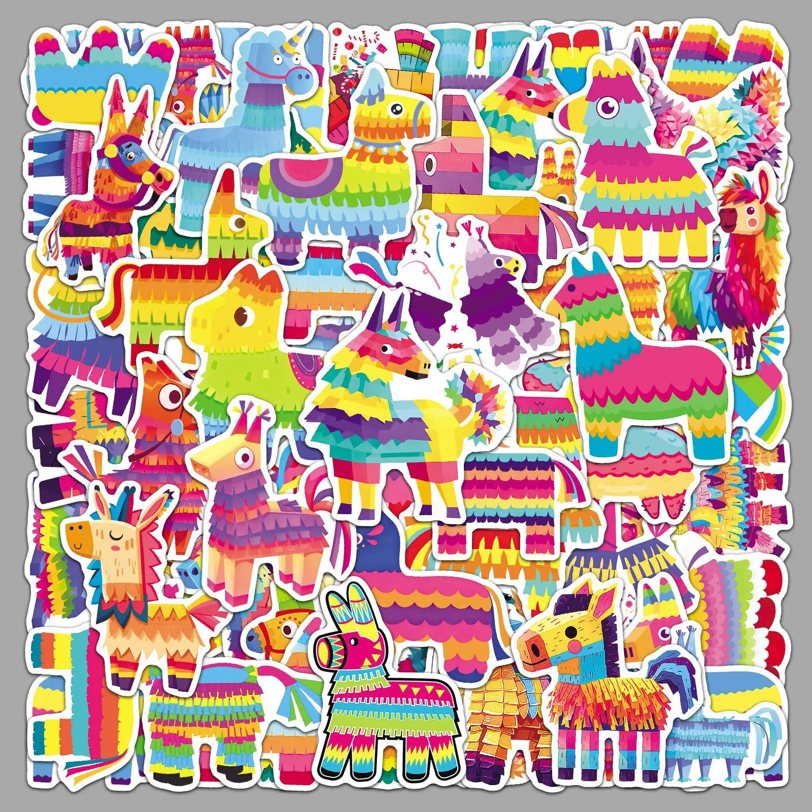 

10/30/50PCS Pinata Doll Cartoon Graffiti Stickers Decals Suitcase Laptop Computer Cup Car Guitar Fridge Decoration DIY Kids Toy