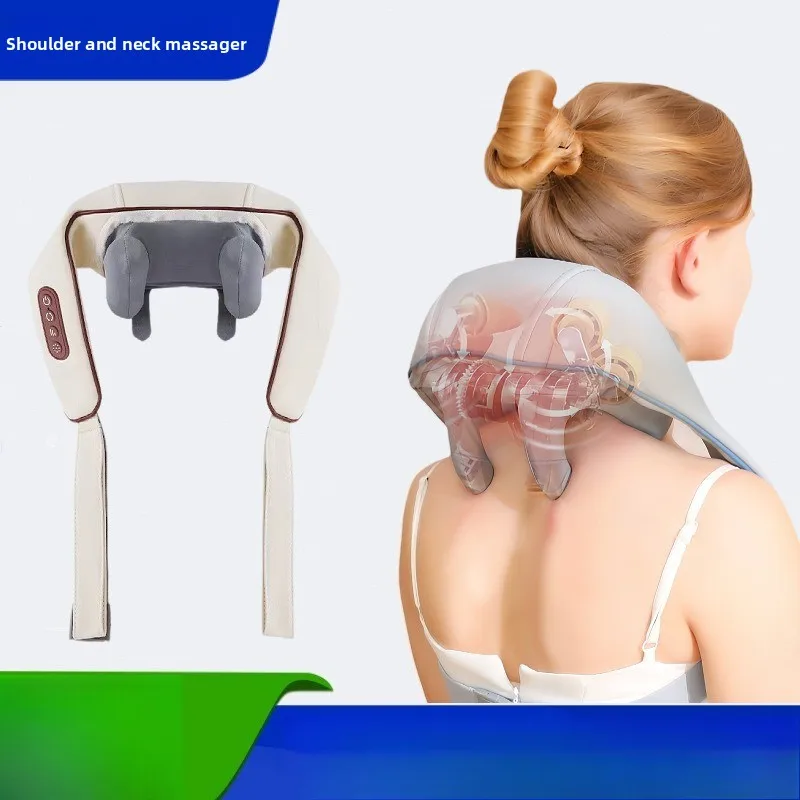 

Cervical spine massager imitation human hand kneading shoulder and neck massager trapezius massager charging model