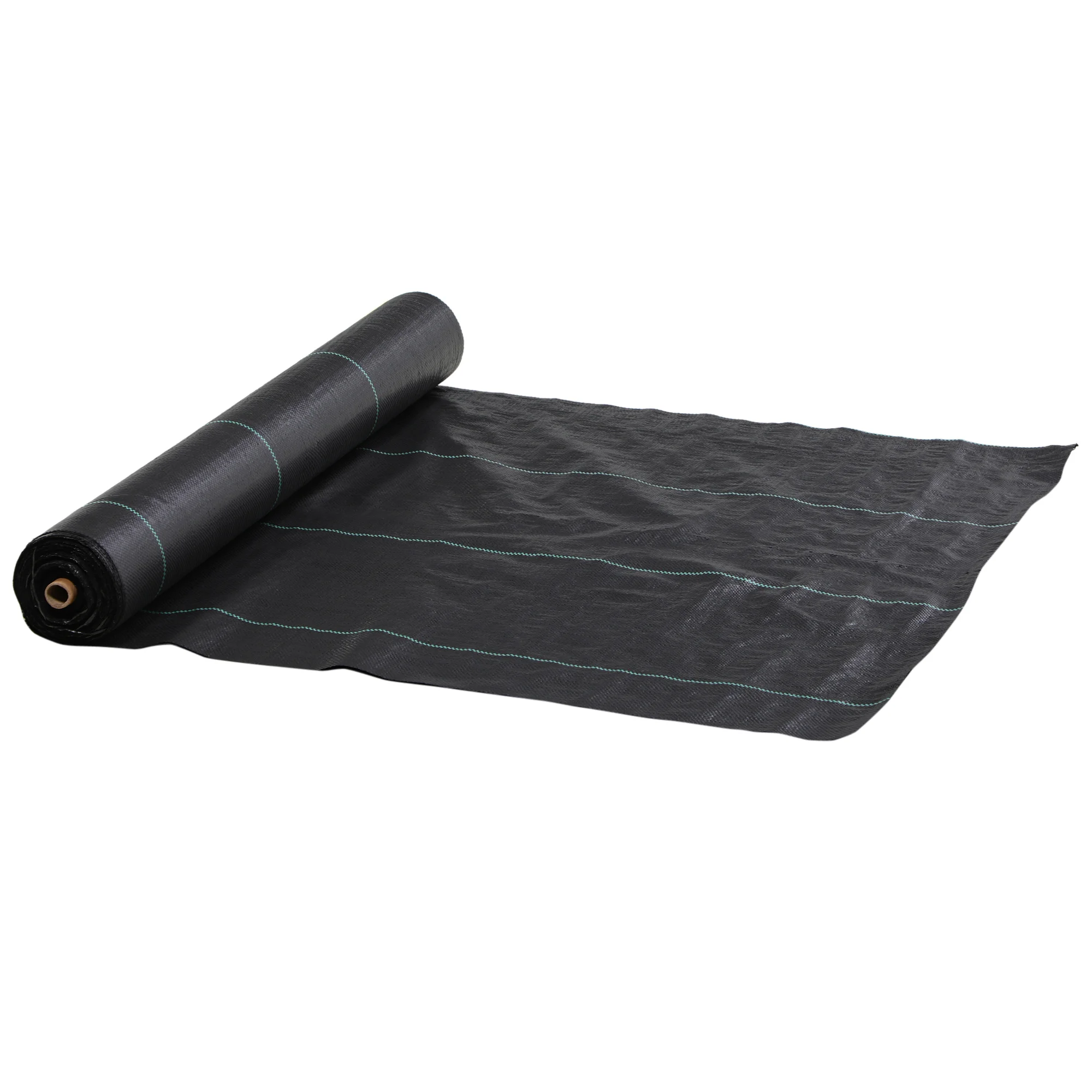 Outsunny weed mesh 2x100 m mesh geotextile 60g/m² weed Control weed weed mesh roll black weed mesh