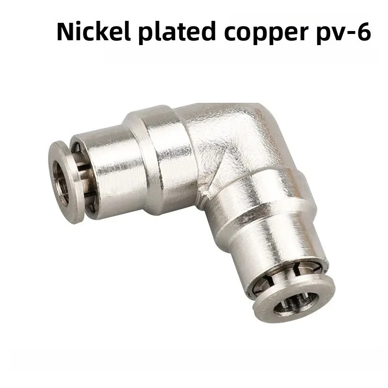 Acoplador de ar pu resistente à corrosão, conector push-in de 8-12mm, encaixe pneumático industrial para sistemas de automação e máquinas