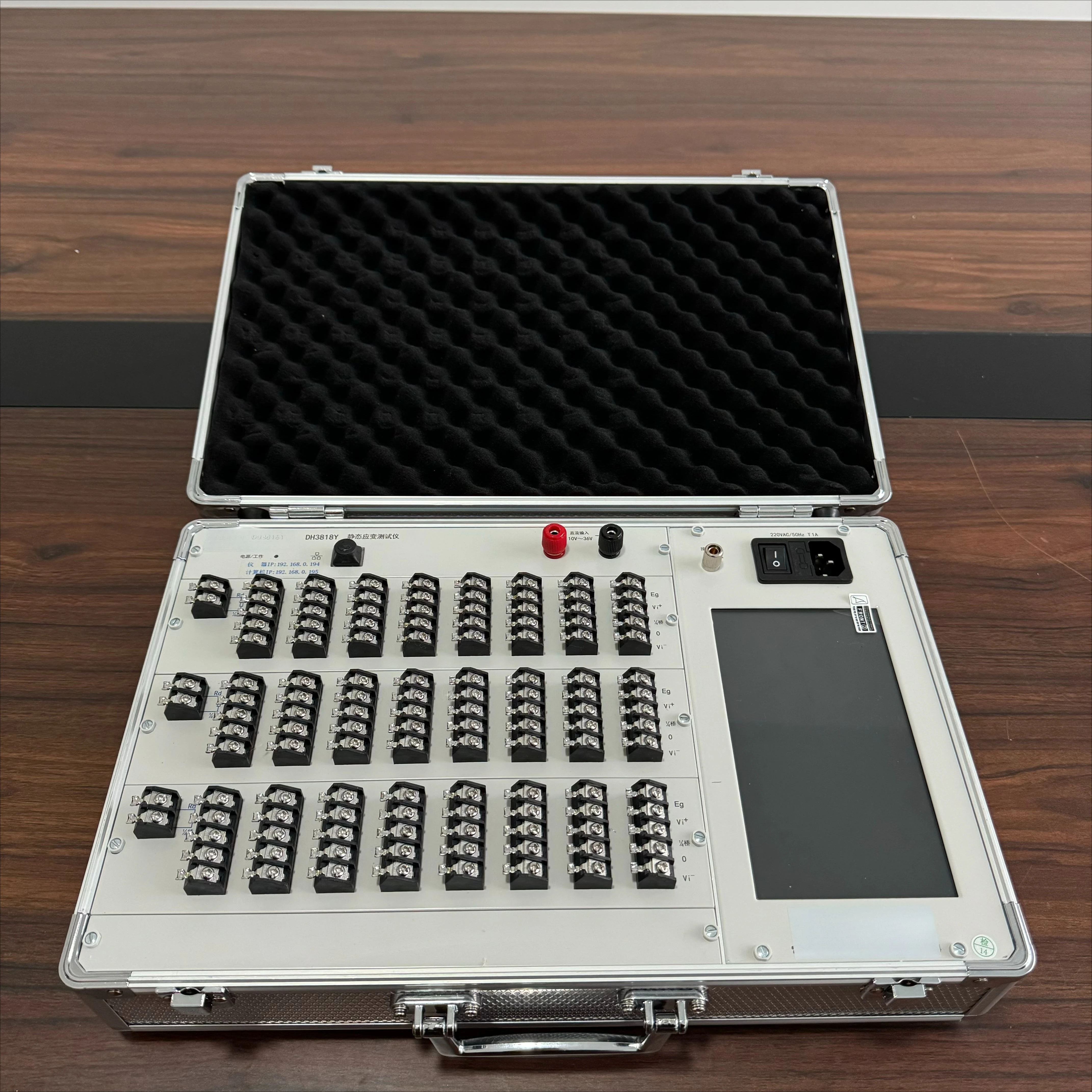 Medidor de tensión de resistencia estática controlado por programa/medidor de tensión de resistencia estática de roca Detector de tensión de resistencia de metales