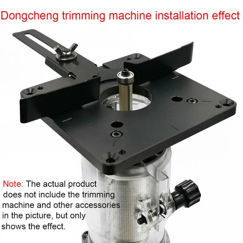 Universal RT0700C Aluminum Router Table Insert Plate Trimming Machine Board for Woodworking Dropship