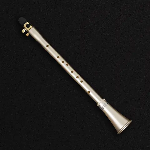 E Flat Saxophone Woodwind Instrument ABS Resin Portable Compact Clarinet Sax Easy To Learn Musical Instrument with Storage Bag