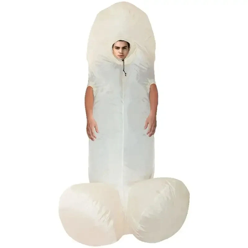 2026 Adult Sexy Inflatable Penis Cosplay Costume For Man Wedding Club Bachelor Party Halloween Carnival Clothing Dress Up 04IKJ view 5