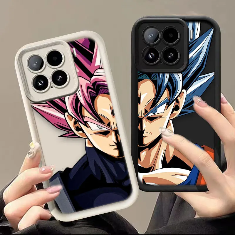 

D-Dragon Ball Goku Vegeta Phone Case For Xiaomi POCO F8 F7 ULTRA F5 F4 F3 C40 M6 M7 X3 X4 GT X5 X6 X7 PRO Cover TPU Case Shell