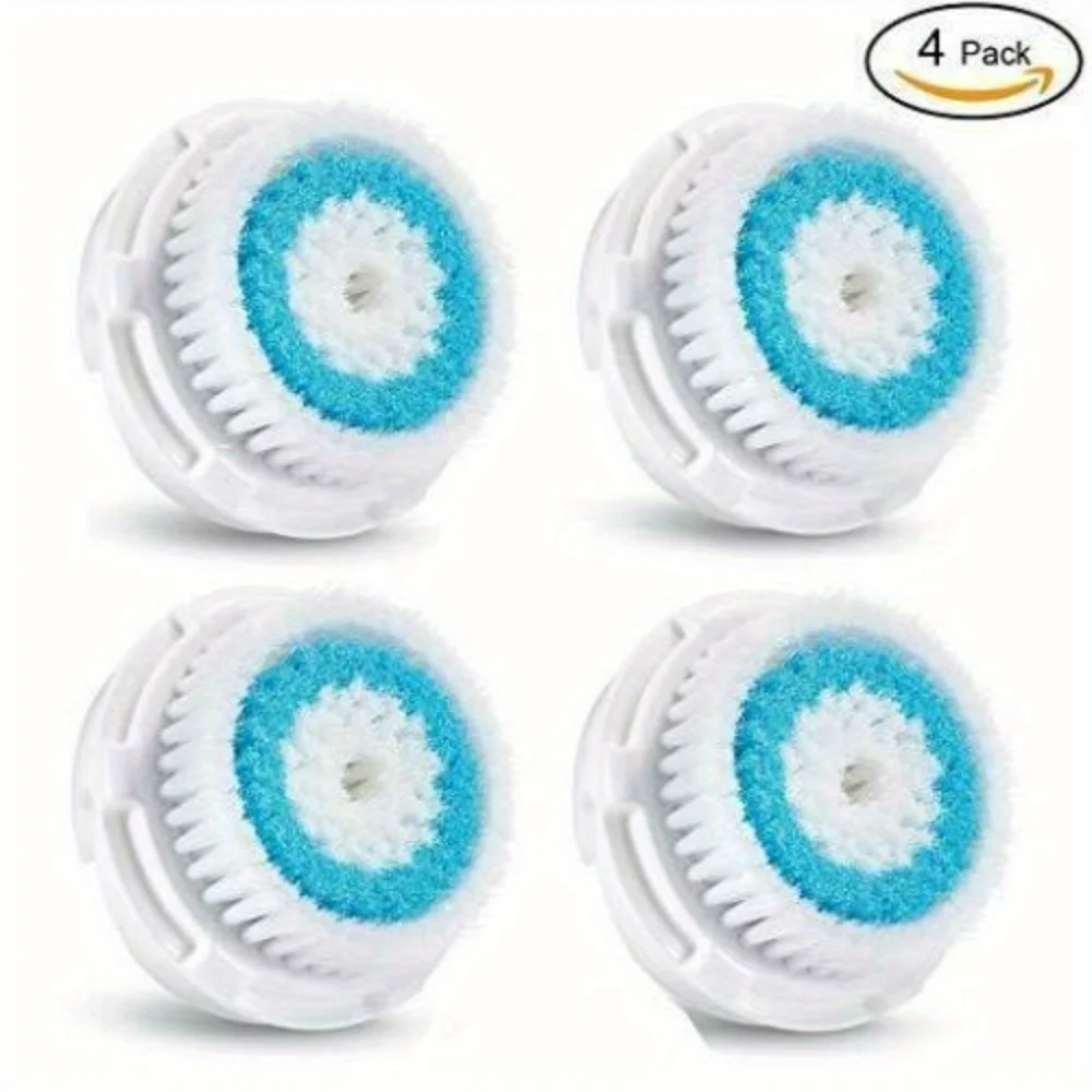 

4-Pack Deep Pore Replacement Facial Brush Heads For Clarisonic Mia 1 Mia2