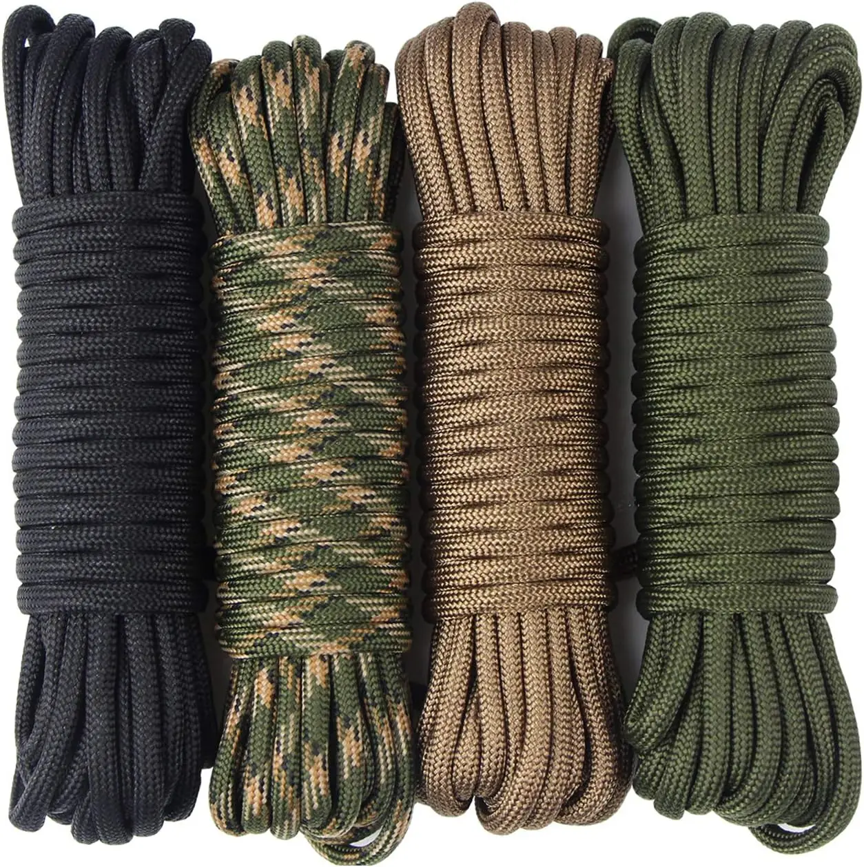 31Meters 550 Military Paracord 7 Strand 4mm Tactical Parachute Cord Camping Accessories Outdoor Survival DIY Bracelet Rope