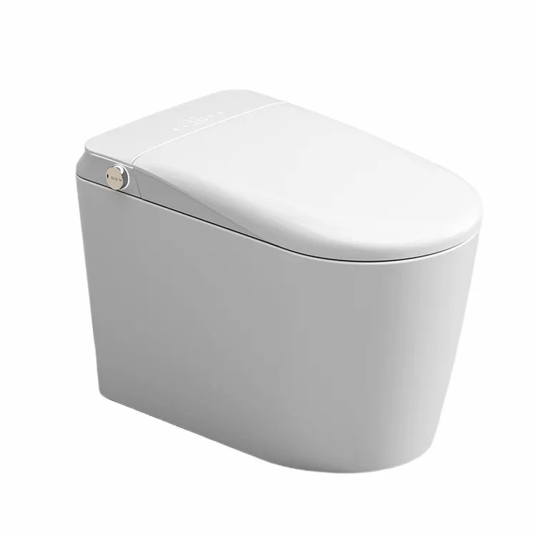 

New Design Automatic Open Lid Smart Toilets Intelligent Electric Toilet With Remote Control P-trap S-trap