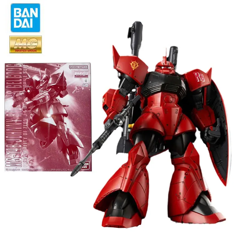 

Bandai Genuine Gundam Model Garage Kit PB Limit MG Series 1/100 MS-14B JOHNNY RIDDEN'S GELGOOG Anime Action Figure Toys for Boys