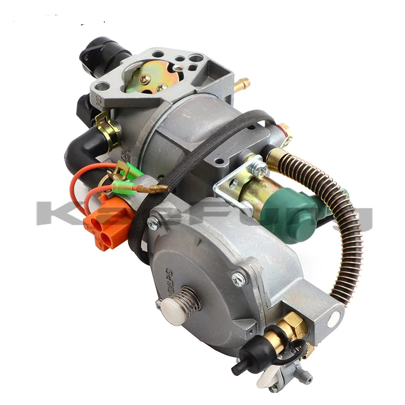 168F/188F Carburetor Dual Fuel Automatic or Manual Choke LPG/NG  Conversion Kits for Gasoline Generator Hybrid 5KW Accessories